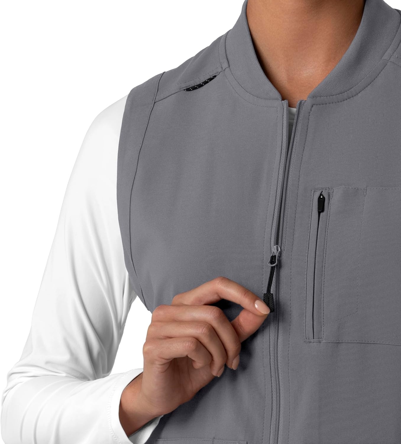 image:imageCarhartt Womens Womens Lightweight Scrub VestPewter