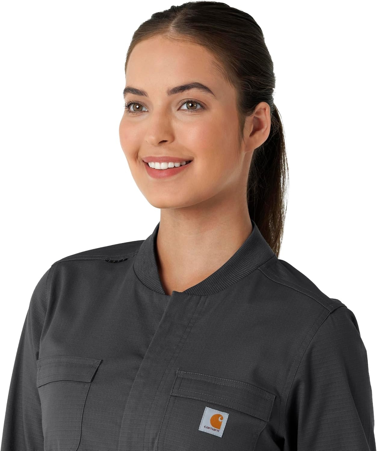image:imageCarhartt Womens Womens Ripstop CoverallPewter