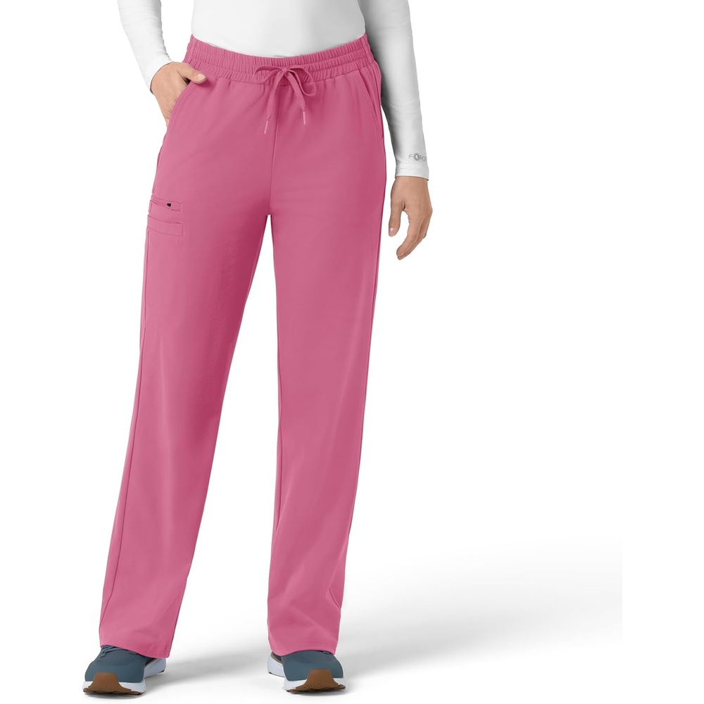 image:imageCarhartt Force CrossFlex Knit Womens Boot Cut Scrub PantElectric Fuschia
