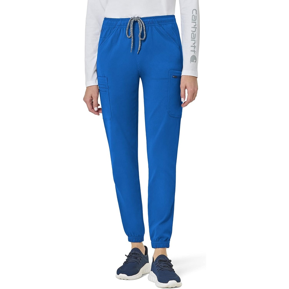 image:imageCarhartt Rugged Flex Peak Womens Cargo Jogger Scrub PantRoyal Blue