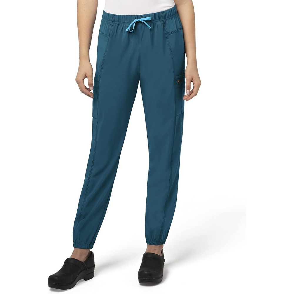 image:imageCarhartt Scrubs C52610 Womens Force Modern Fit Jogger PantCaribbean Blue