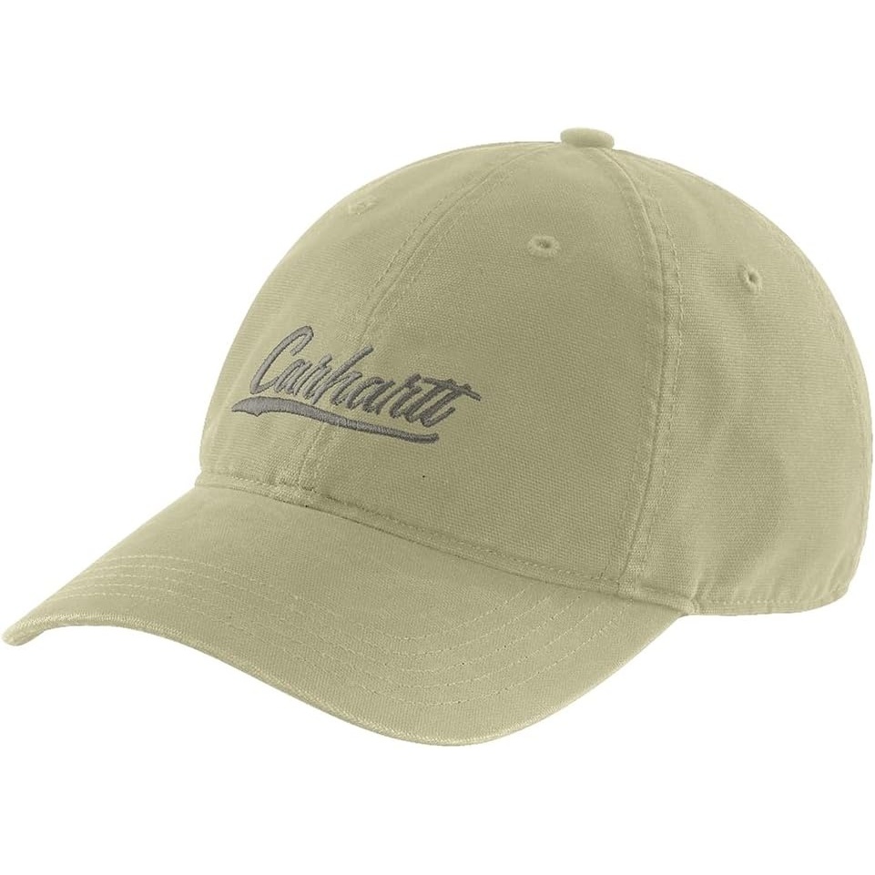 image:imageCarhartt Womens 105247 Womens Canvas Script Graphic CapDried Clay
