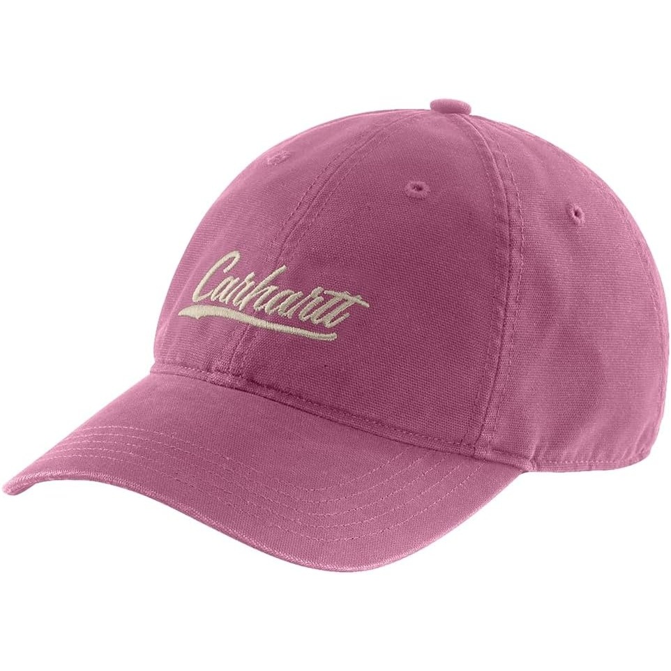 image:imageCarhartt Womens 105247 Womens Canvas Script Graphic CapWoodrose