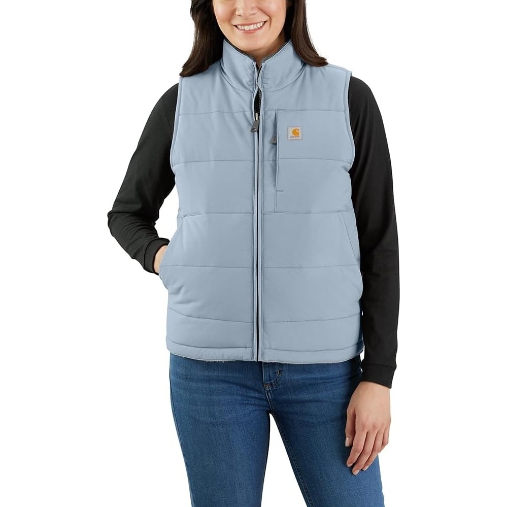 image:imageCarhartt Womens 105607 Womens Montana Reversible Relaxed Fit Insulated VestNeptune
