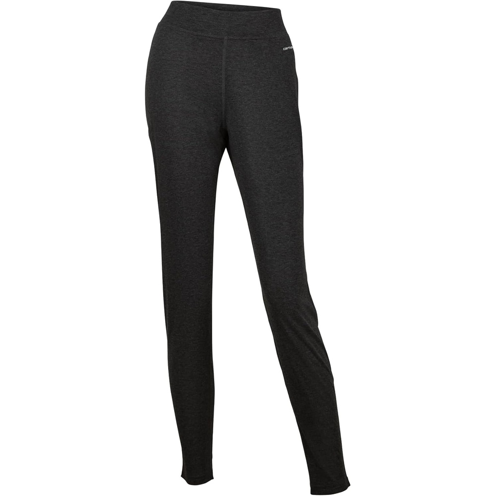 image:imageCarhartt Womens Force Midweight Stretch Base Layer PantBlack Heather