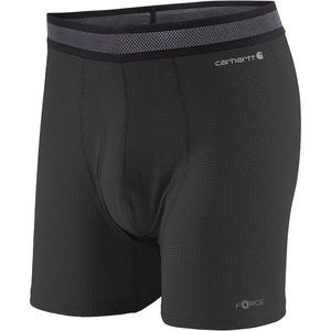 Carhartt Men’s UU0250M Force® Stretch Grid 5″ Boxer Brief(Black)