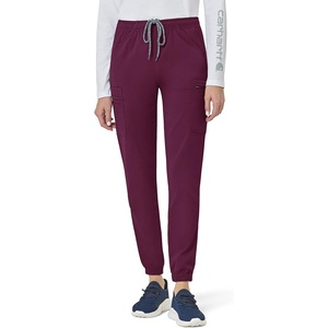 Carhartt Rugged Flex Peak Women’s Cargo Jogger Scrub Pant(Wine)
