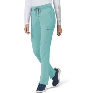 Carhartt Scrubs C52237 Women’s Rugged Flex® Modern Fit Slim Leg Pant(Aqua Sea)