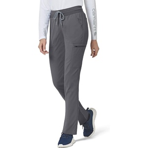 Carhartt Scrubs C52237 Women’s Rugged Flex® Modern Fit Slim Leg Pant(Pewter)