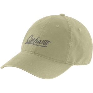 Carhartt Women’s 105247 Women’s Canvas Script Graphic Cap(Dried Clay)