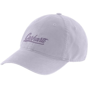 Carhartt Women’s 105247 Women’s Canvas Script Graphic Cap(Lilac Haze)