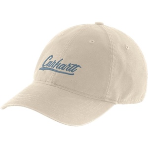 Carhartt Women’s 105247 Women’s Canvas Script Graphic Cap(Oat Milk)