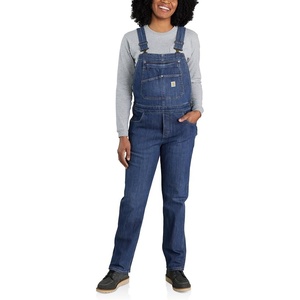 Carhartt Women’s 106002 Women’s Rugged Flex® Relaxed Fit Denim Bib Over(Arches)
