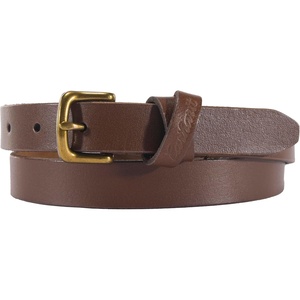 Carhartt Women’s Casual Rugged Belts, Available in Multiple Styles, Colors & Sizes(Bridle Leather Thin (Brown))