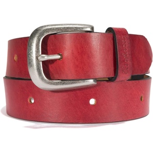 Carhartt Women’s Casual Rugged Belts, Available in Multiple Styles, Colors & Sizes(Tanned Leather Continuous (Burgundy))