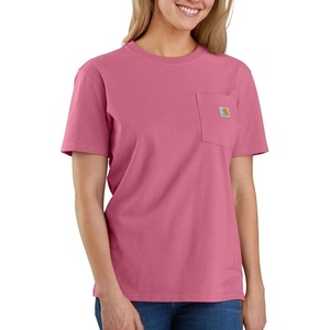 Carhartt Women’s Iconic WK87 Pocket T-Shirt Closeout(Woodrose)