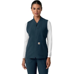 Carhartt Women’s Women’s Lightweight Scrub Vest(Navy)