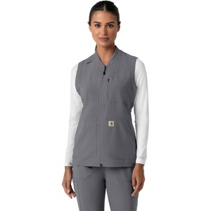 Carhartt Women’s Women’s Lightweight Scrub Vest(Pewter)