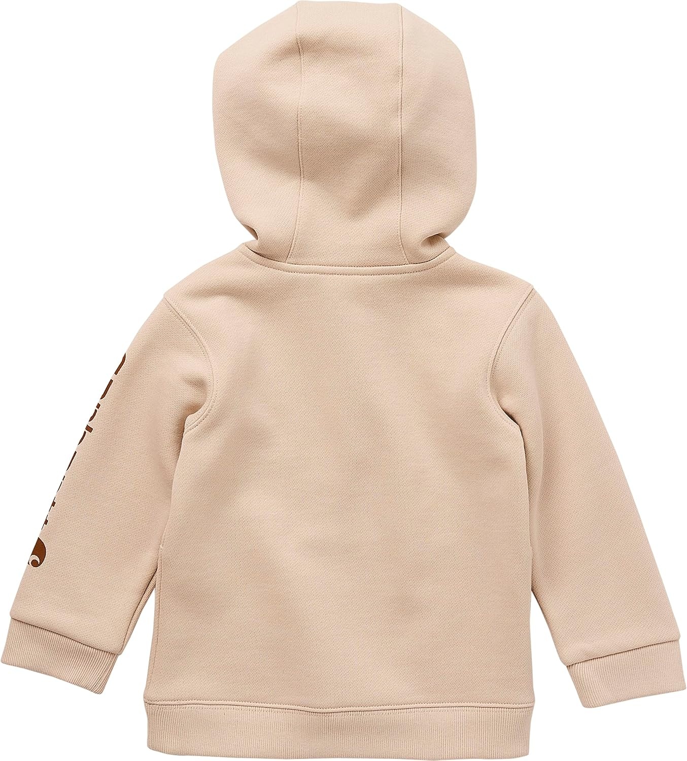 image:imageCarhartt Boys Hooded Half Zip SweatshirtMalt Beige