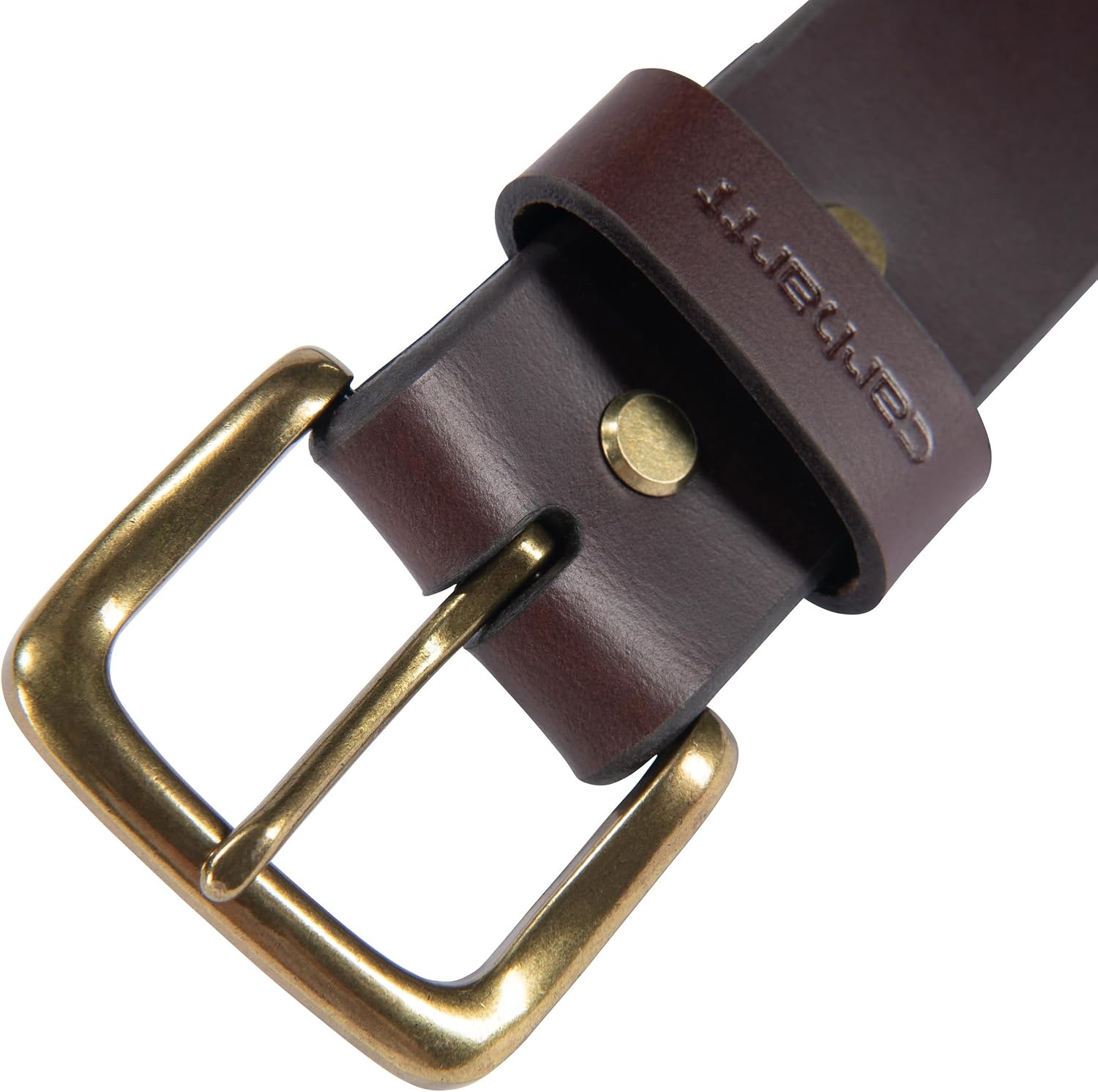 image:imageCarhartt Casual and Rugged Belts for Kids Available in Nylon and Leather StylesBrown