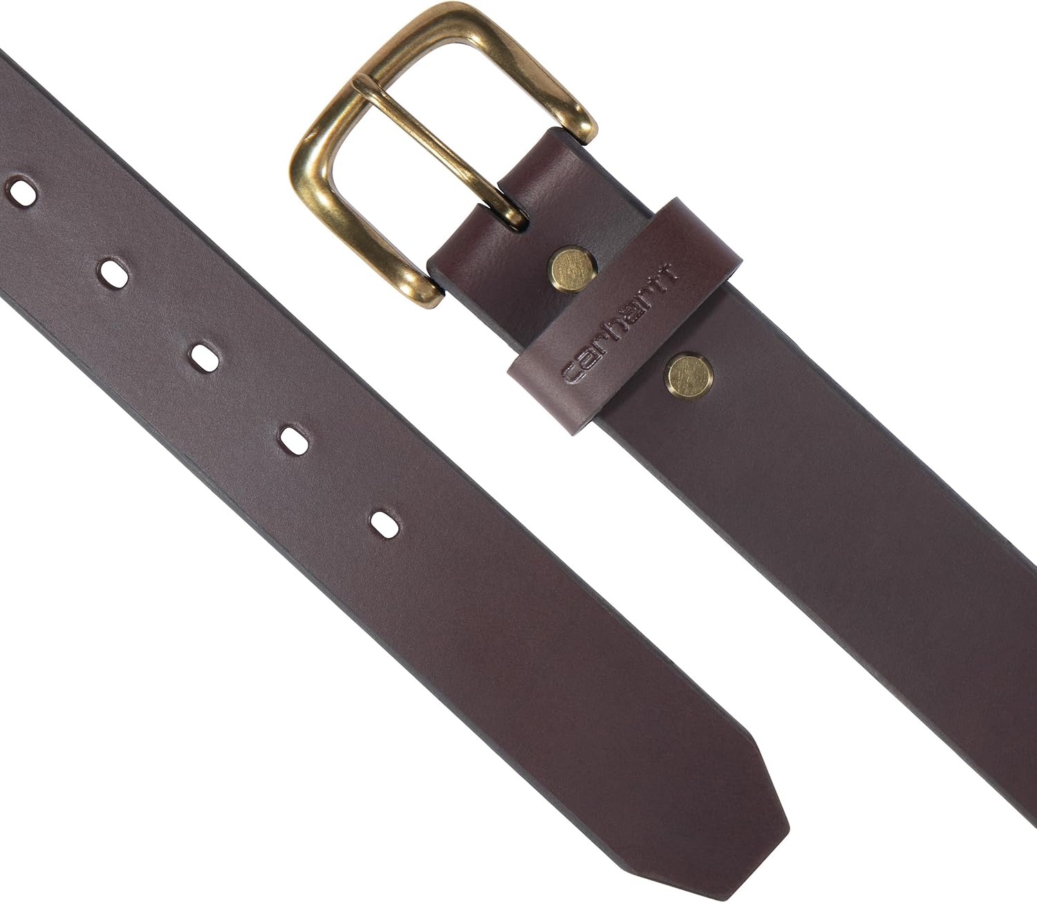 image:imageCarhartt Casual and Rugged Belts for Kids Available in Nylon and Leather StylesBrown