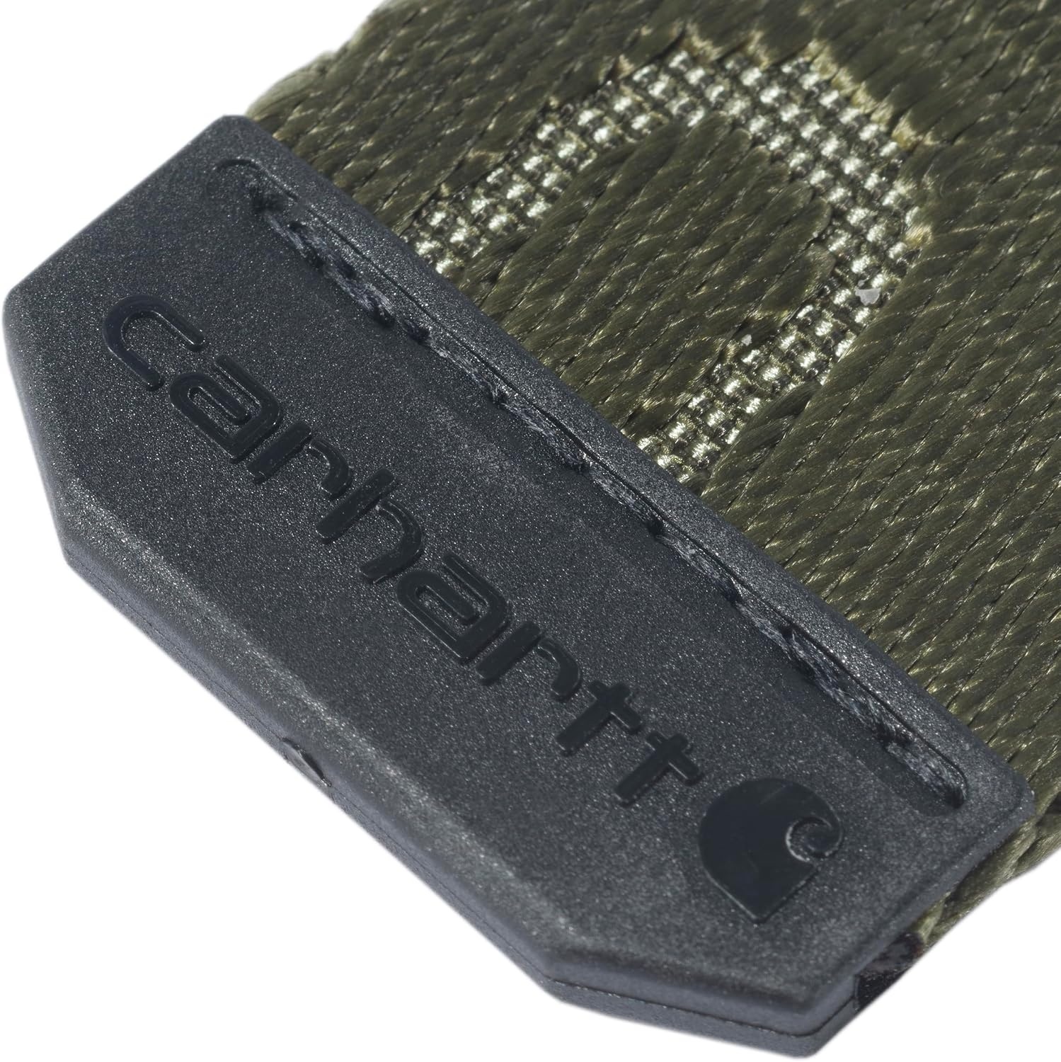 image:imageCarhartt Casual and Rugged Belts for Kids Available in Nylon and Leather StylesNylon Webbing Ladder Lock Army Green