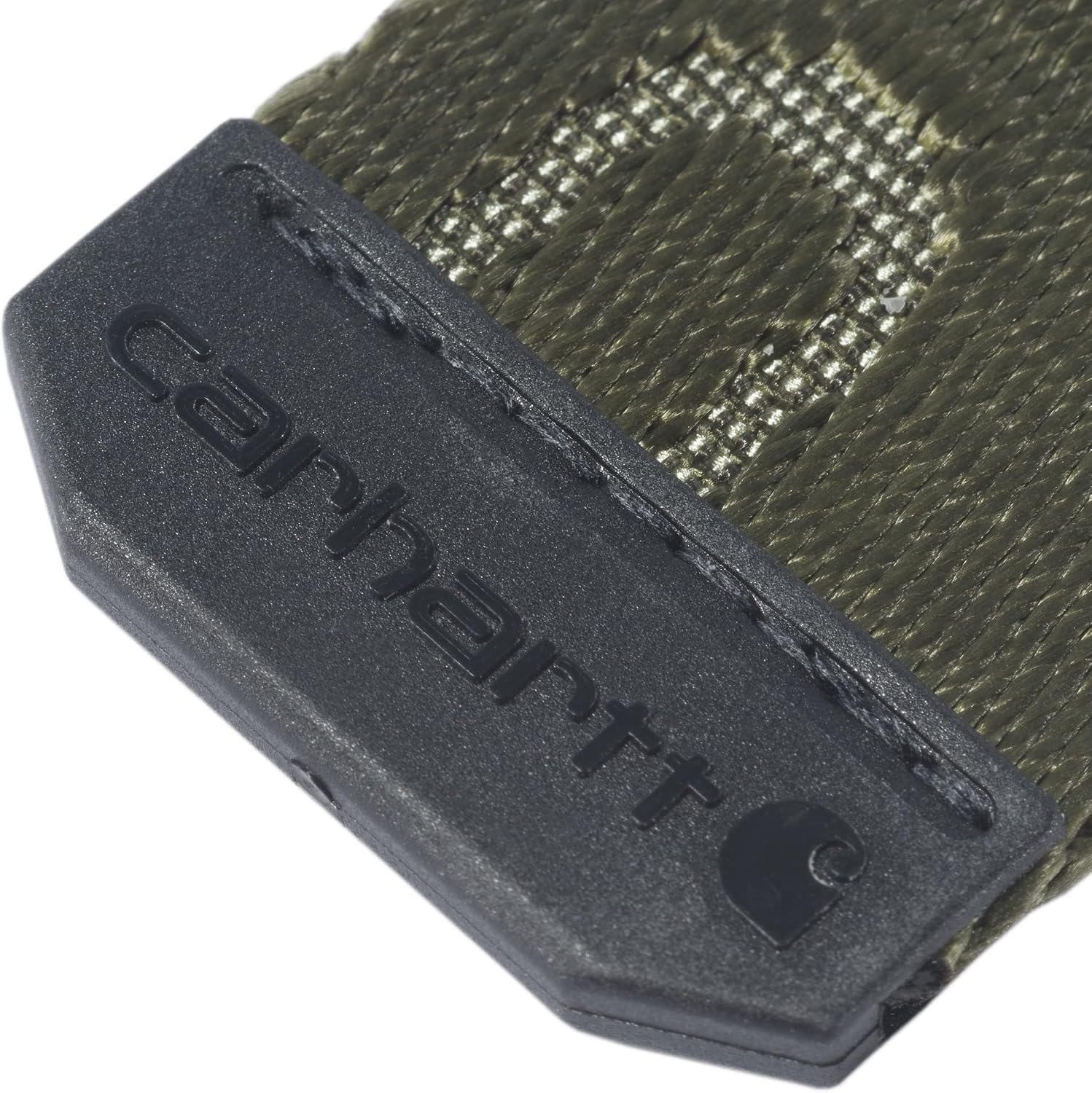 image:imageCarhartt Casual and Rugged Belts for Kids Available in Nylon and Leather StylesNylon Webbing Ladder Lock Army Green