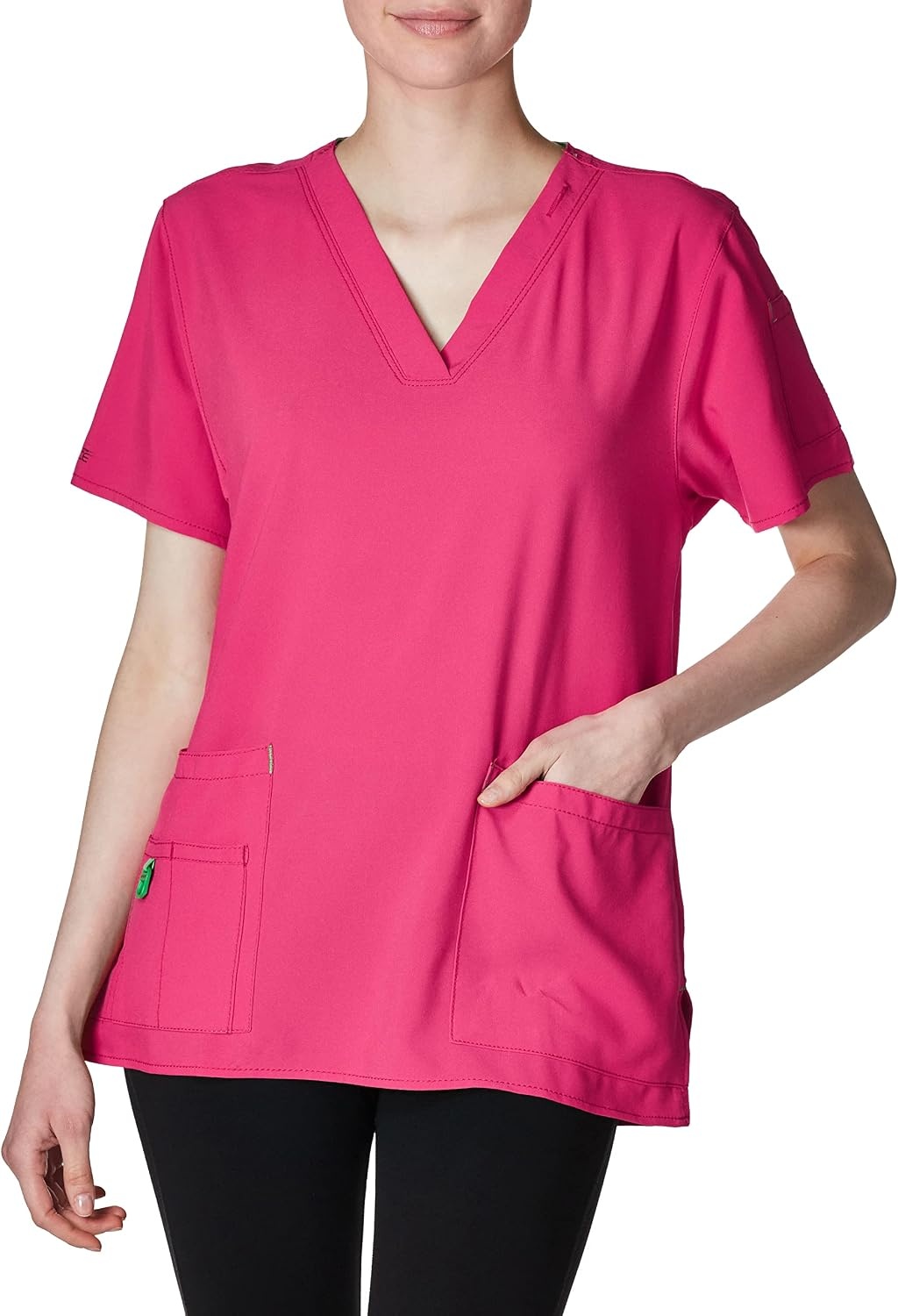 image:imageCarhartt CrossFlex Scrubs for Women VNeck Scrub TopsAzalea