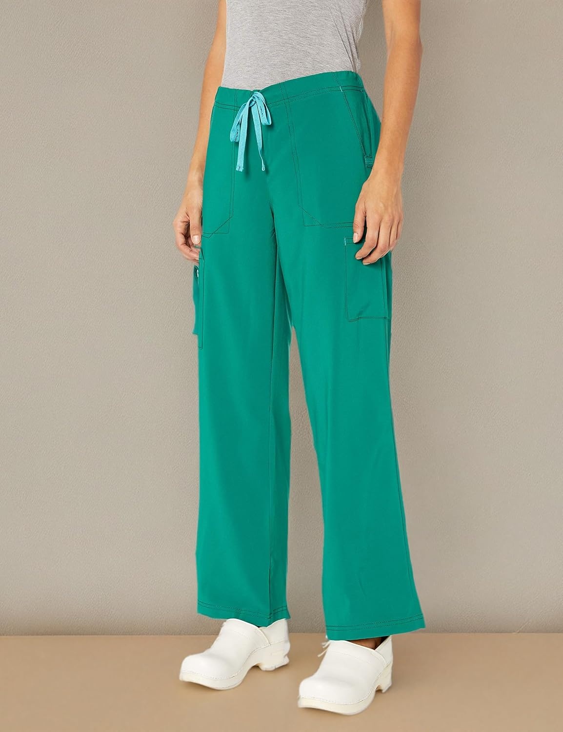 image:imageCarhartt CrossFlex Womens Boot Cut Cargo Scrub PantHunter