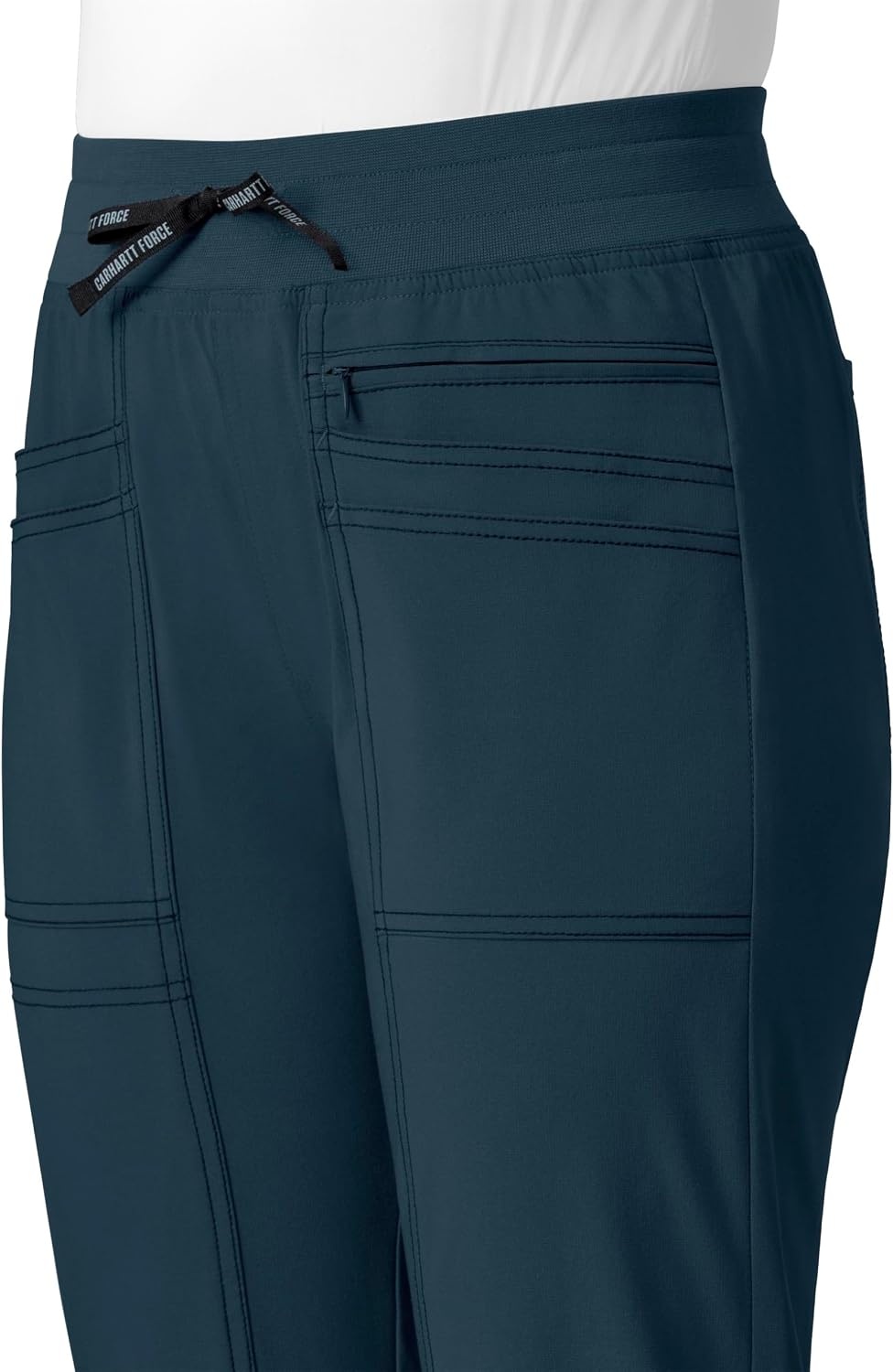 image:imageCarhartt CrossFlex Womens Slim Leg Scrub Pant Navy M