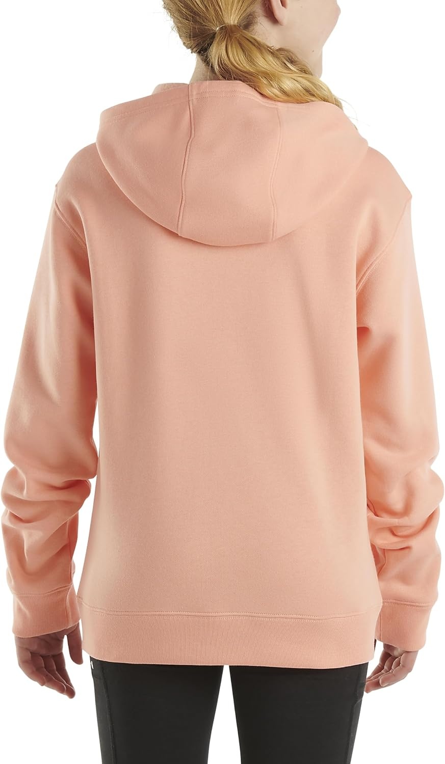 image:imageCarhartt Girls Pullover Hoodie Graphic SweatshirtPeach Amber