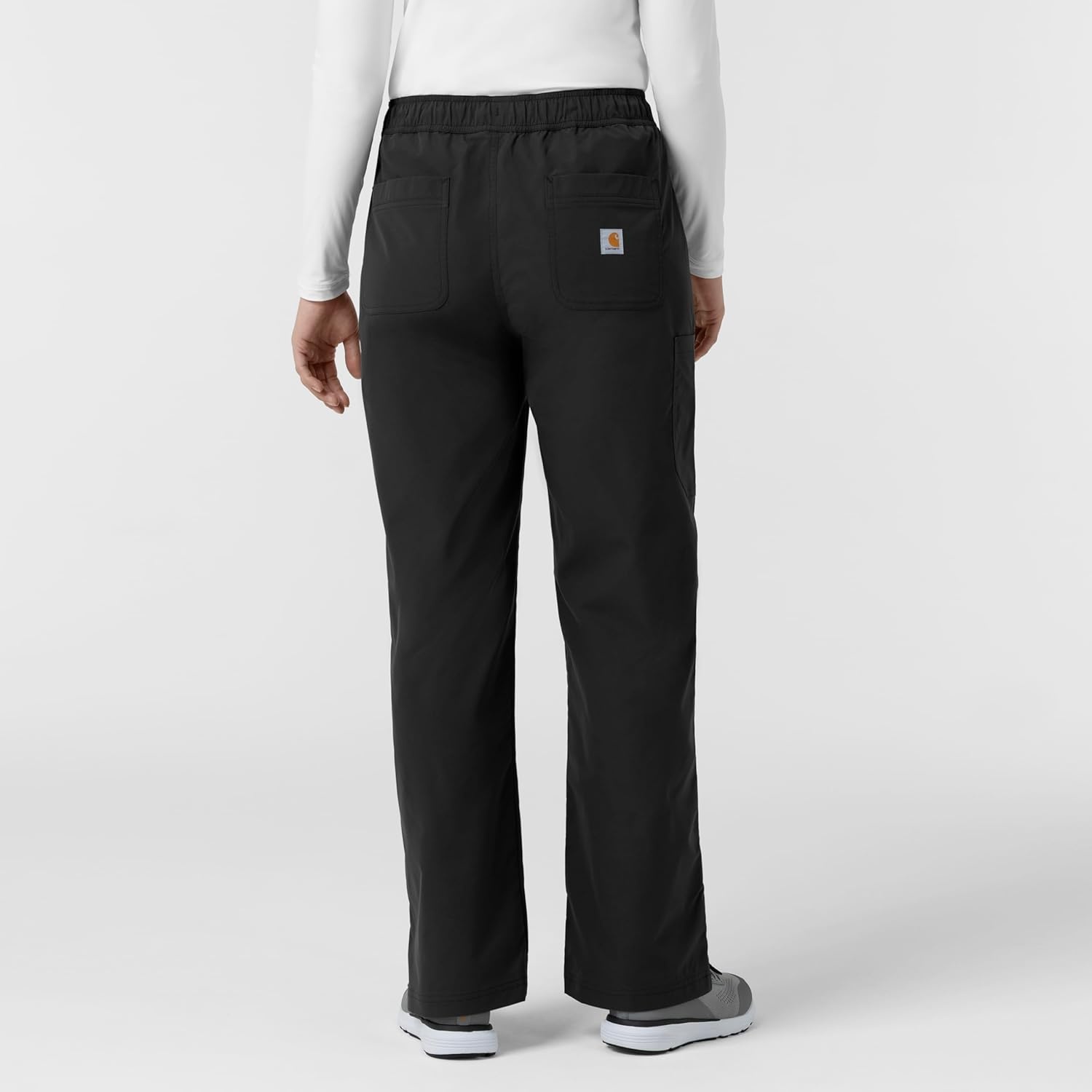 image:imageCarhartt Rugged Flex FLD Womens Ripstop Bootcut Cargo Scrub PantBlack