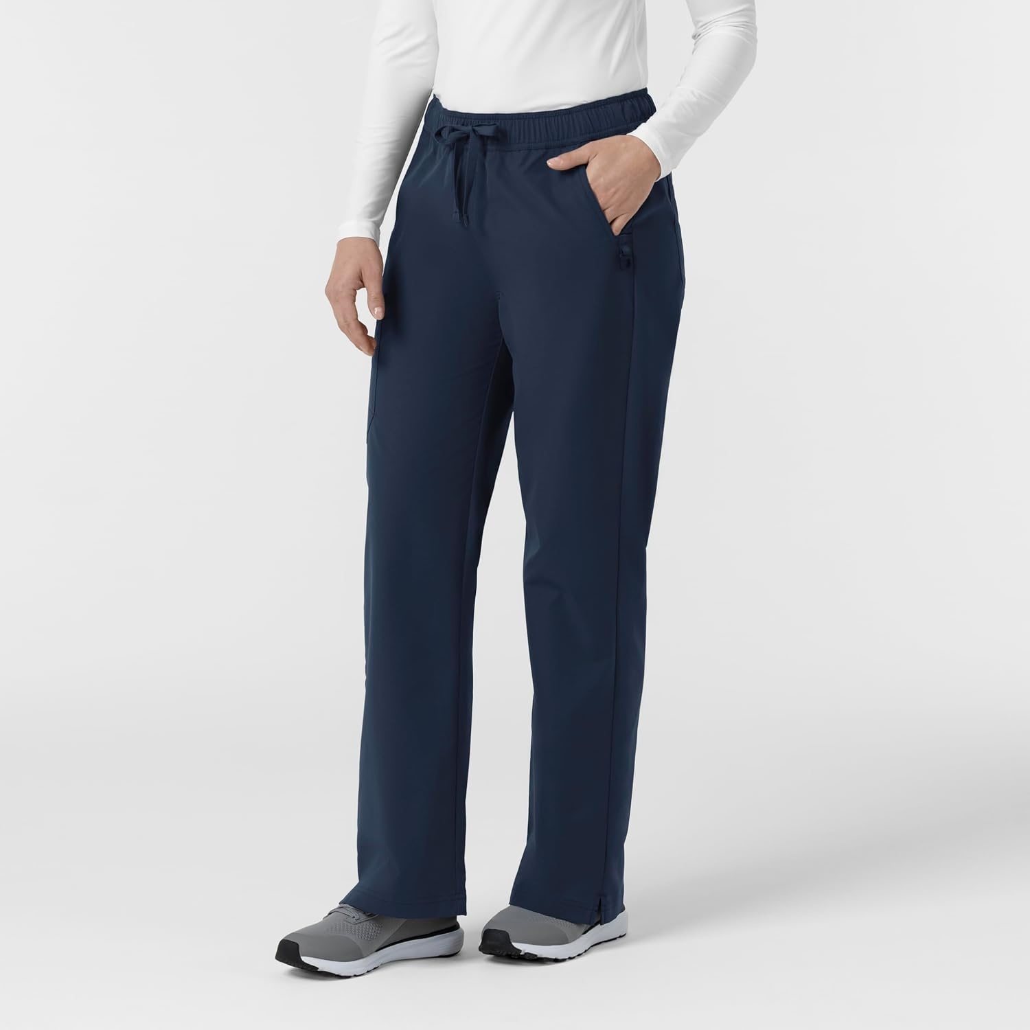 image:imageCarhartt Rugged Flex FLD Womens Ripstop Bootcut Cargo Scrub PantNavy