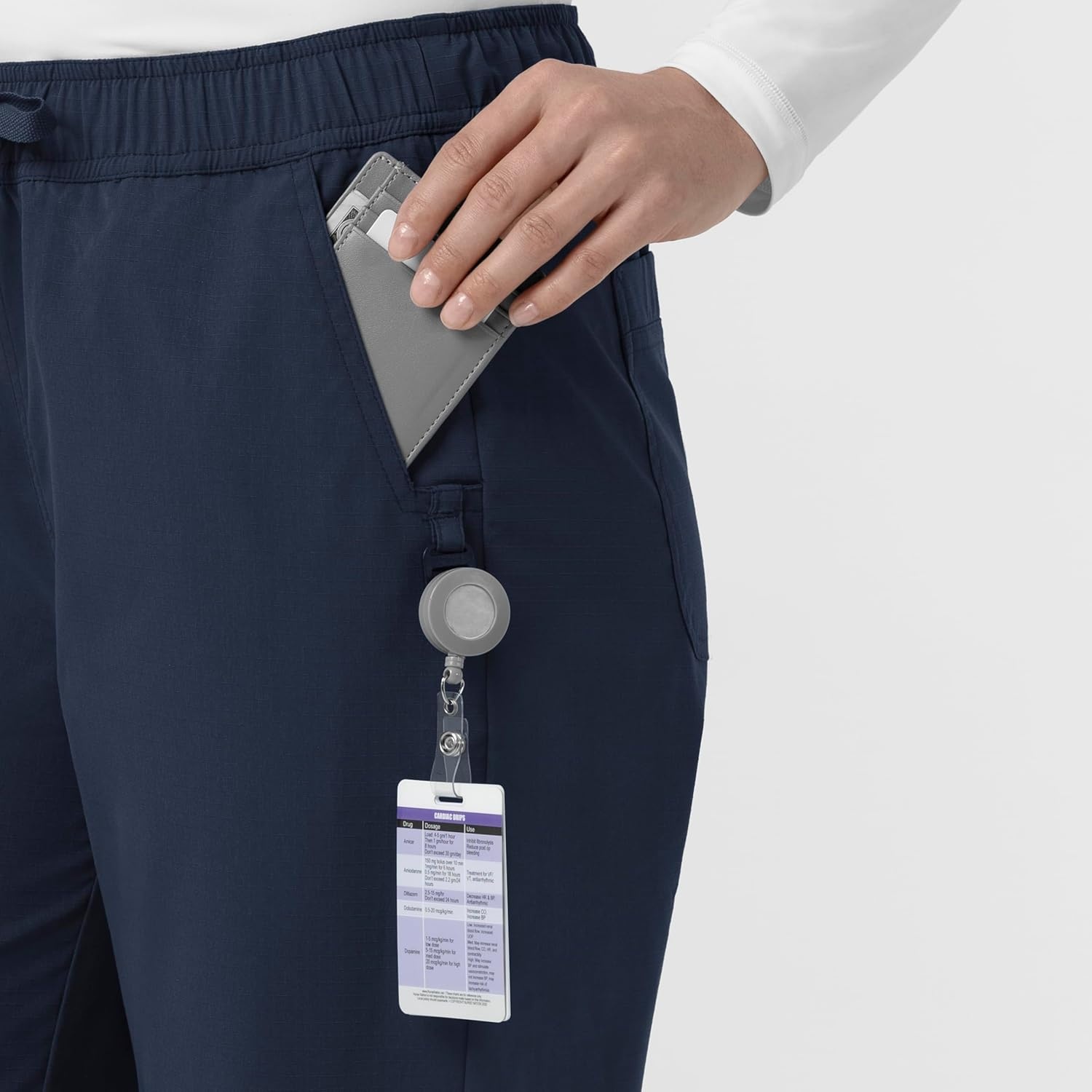 image:imageCarhartt Rugged Flex FLD Womens Ripstop Bootcut Cargo Scrub PantNavy