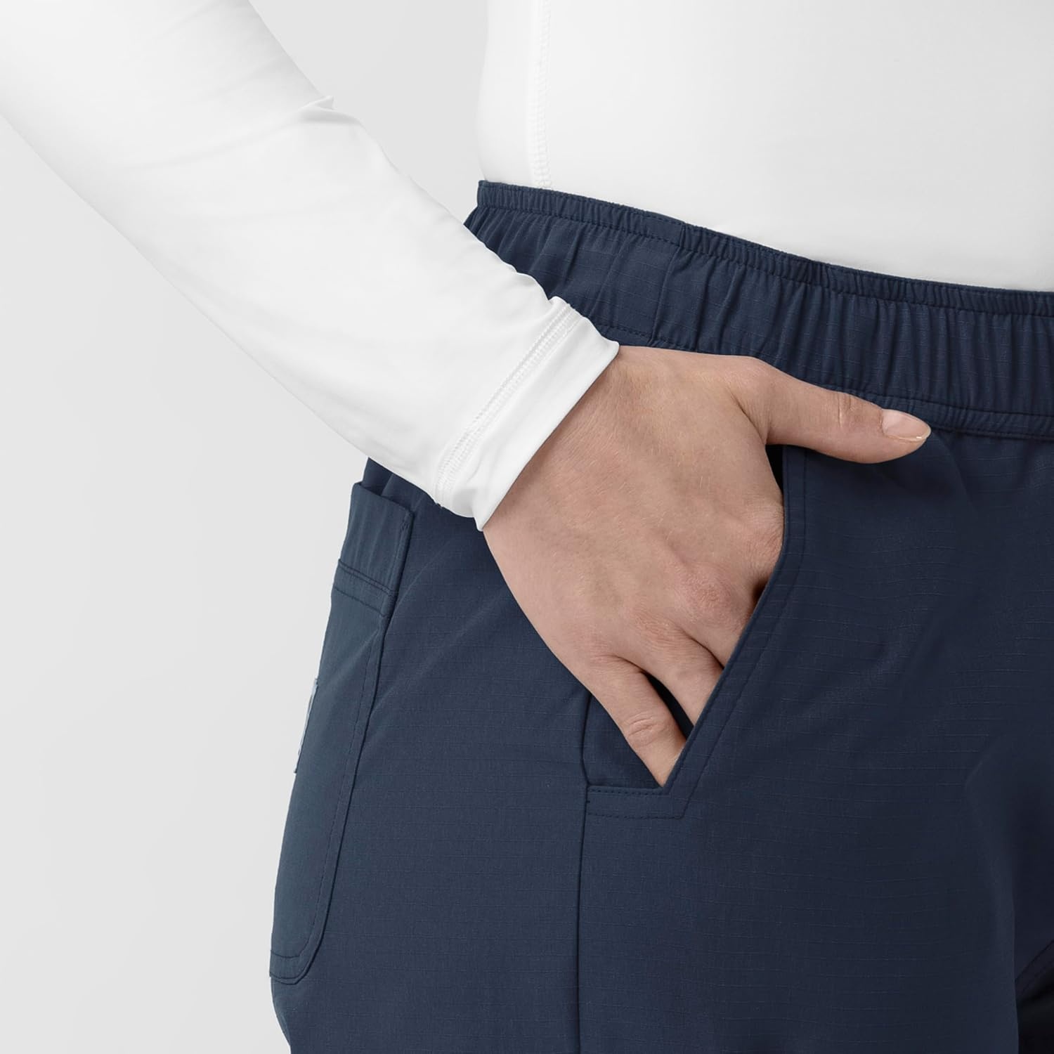 image:imageCarhartt Rugged Flex FLD Womens Ripstop Bootcut Cargo Scrub PantNavy