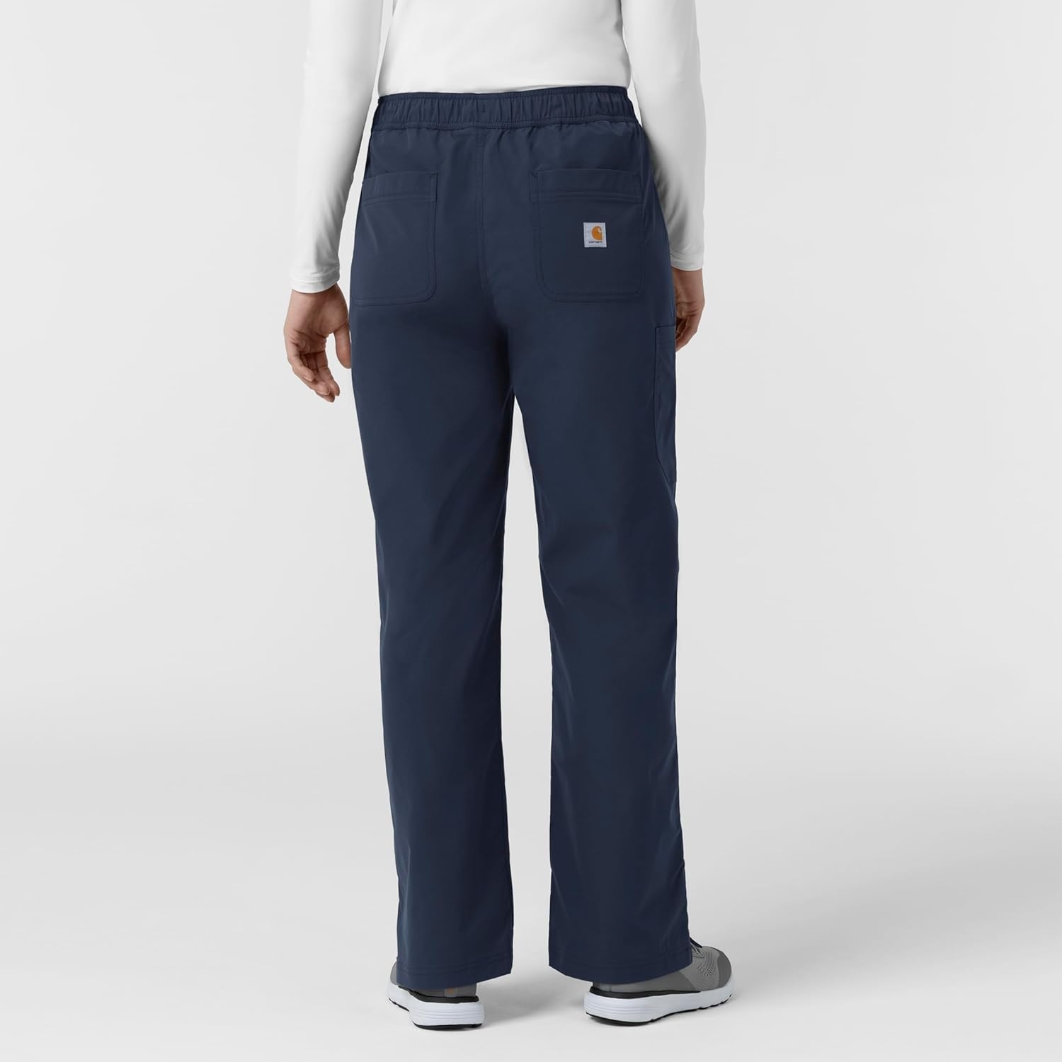 image:imageCarhartt Rugged Flex FLD Womens Ripstop Bootcut Cargo Scrub PantNavy