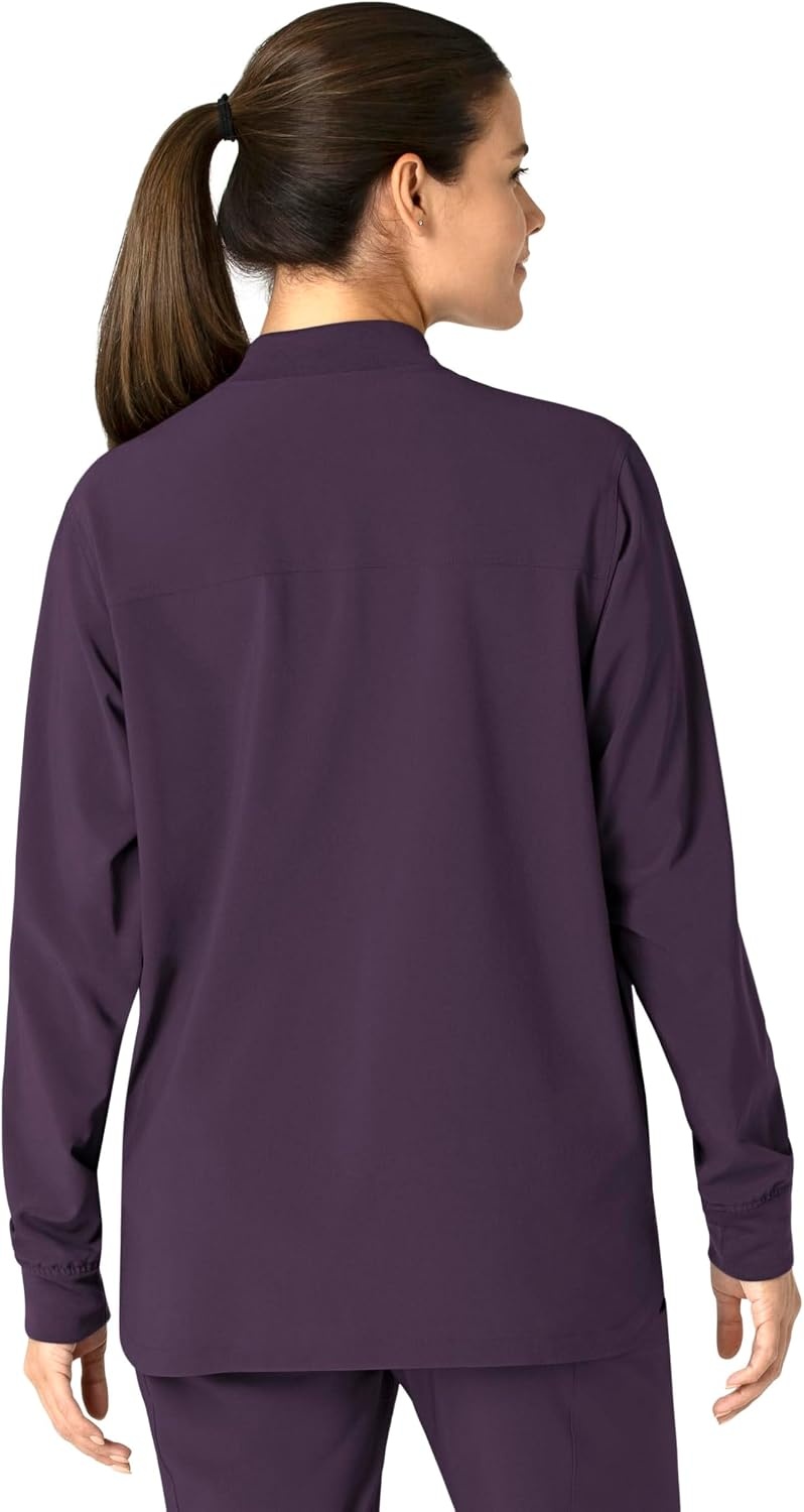 image:imageCarhartt Rugged Flex Womens Bonded Fleece JacketBlack Plum