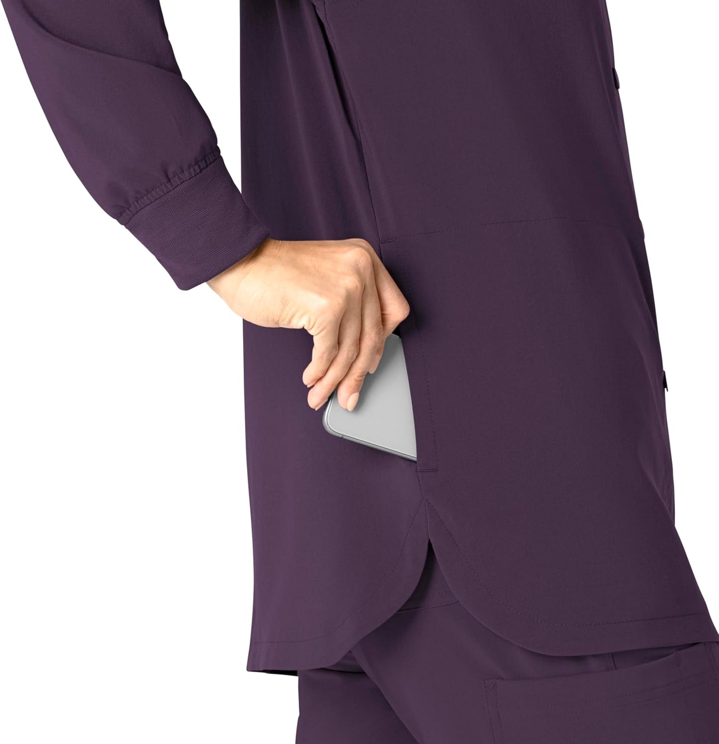 image:imageCarhartt Rugged Flex Womens Bonded Fleece JacketBlack Plum