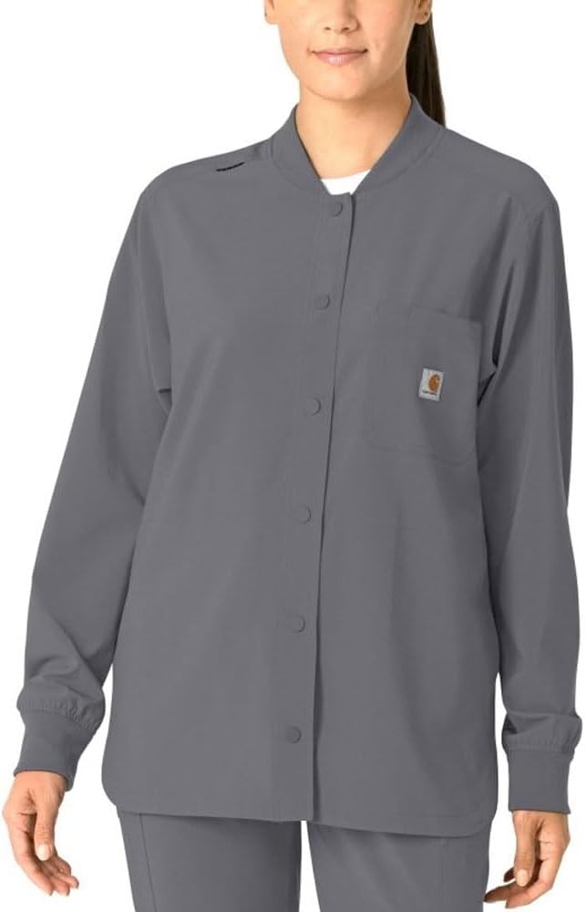 image:imageCarhartt Rugged Flex Womens Bonded Fleece JacketPewter