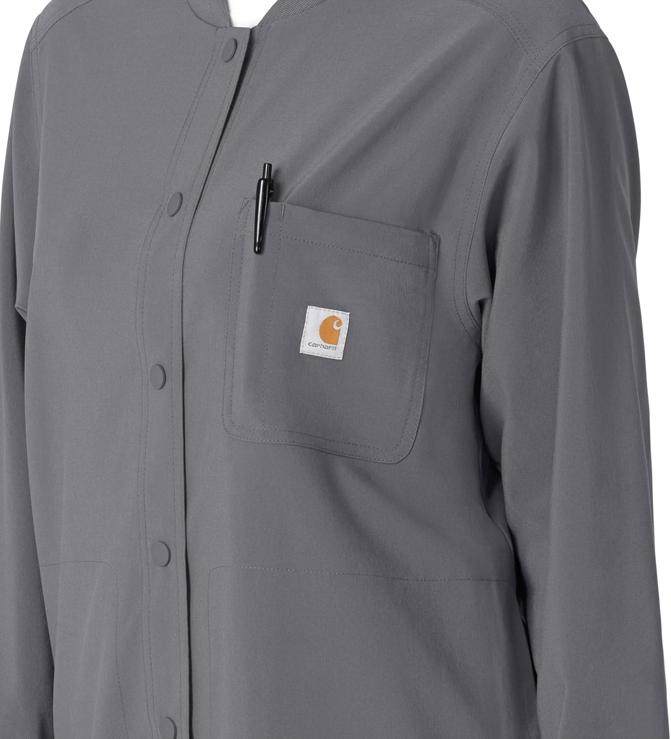 image:imageCarhartt Rugged Flex Womens Bonded Fleece JacketPewter