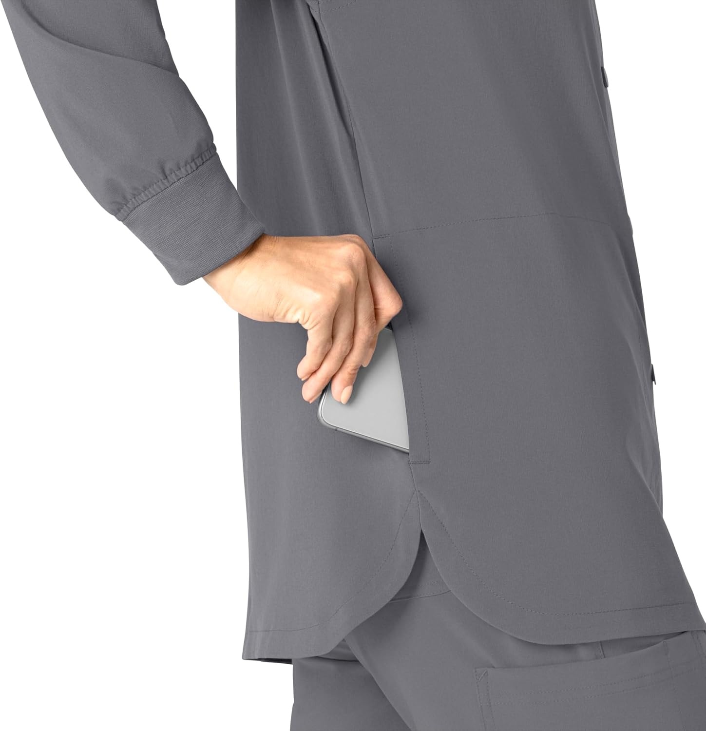 image:imageCarhartt Rugged Flex Womens Bonded Fleece JacketPewter