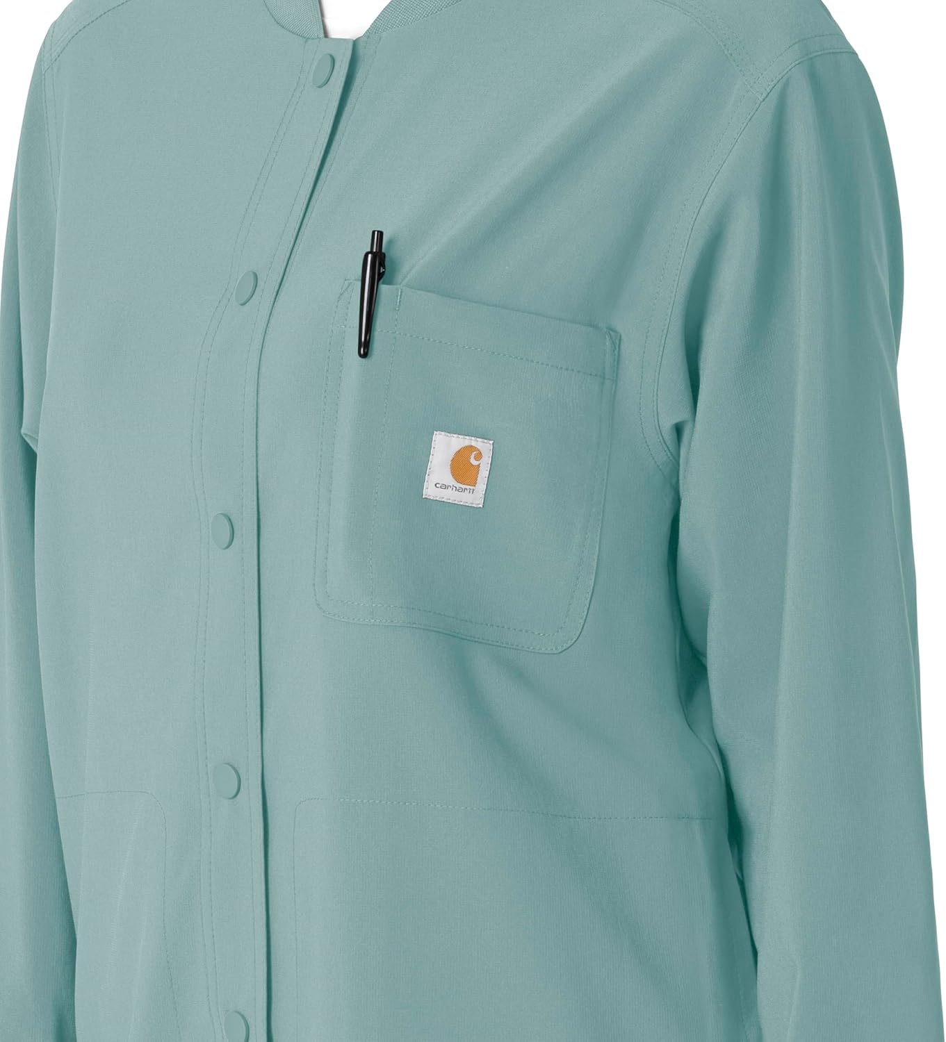 image:imageCarhartt Rugged Flex Womens Bonded Fleece JacketSummer Blue