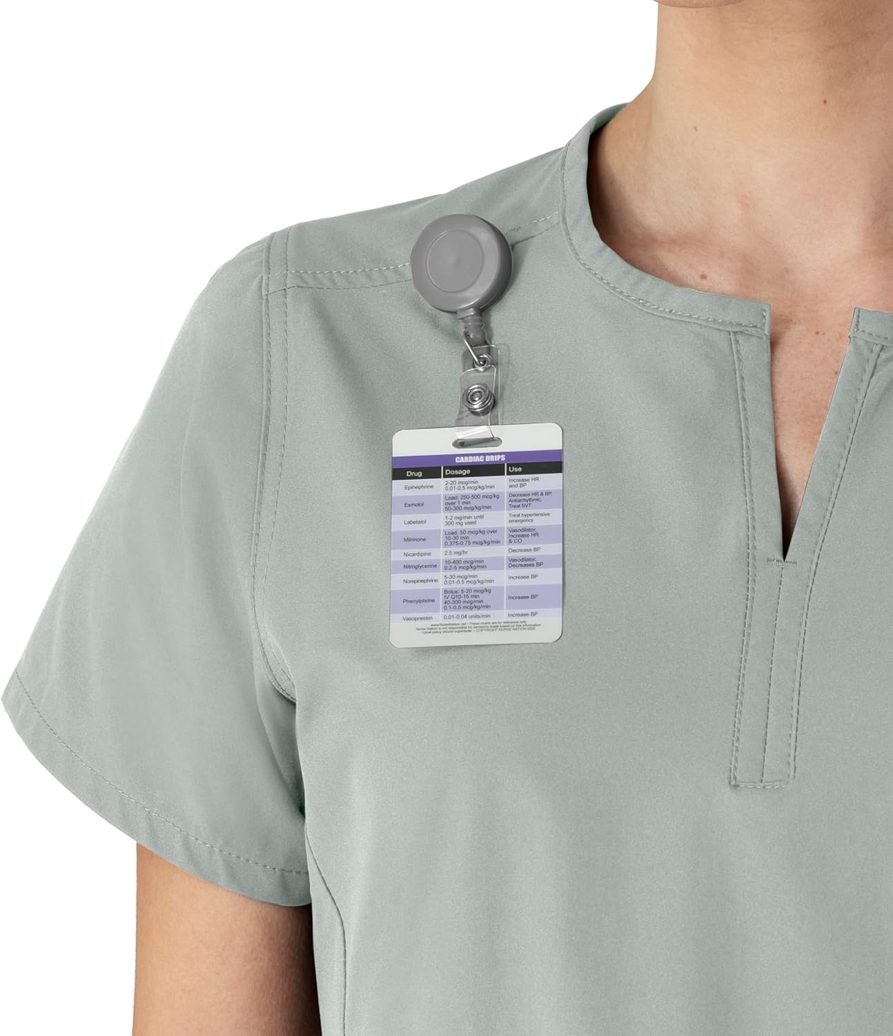 image:imageCarhartt Scrubs C12213 Womens Force Modern Fit Notch Neck Tunic TopGrey