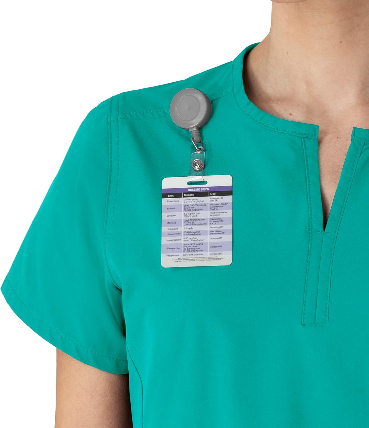 image:imageCarhartt Scrubs C12213 Womens Force Modern Fit Notch Neck Tunic TopTeal Blue