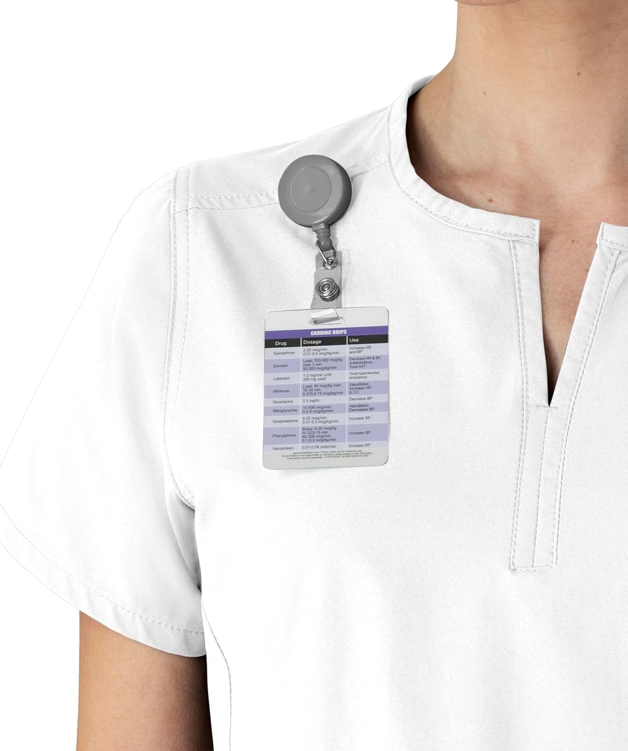 image:imageCarhartt Scrubs C12213 Womens Force Modern Fit Notch Neck Tunic TopWhite