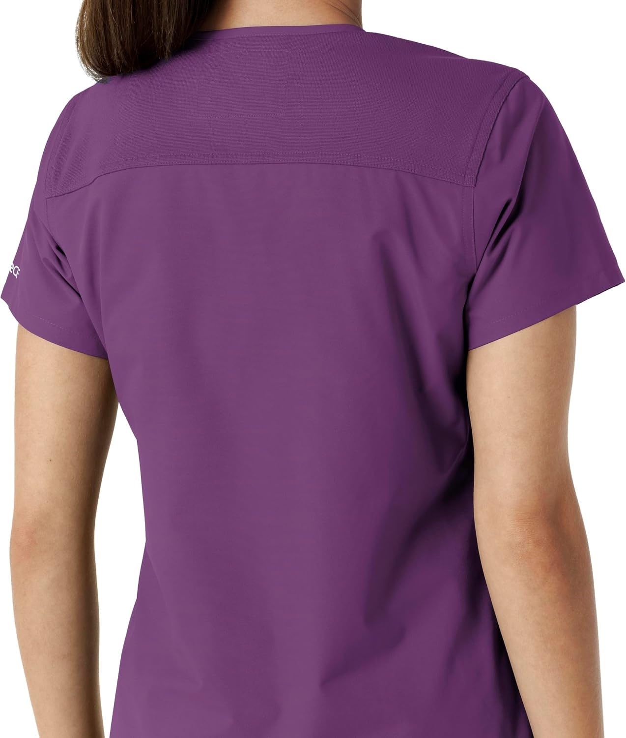 image:imageCarhartt Scrubs C12313 Womens Force Essentials Modern Fit VNeck TopEggplant