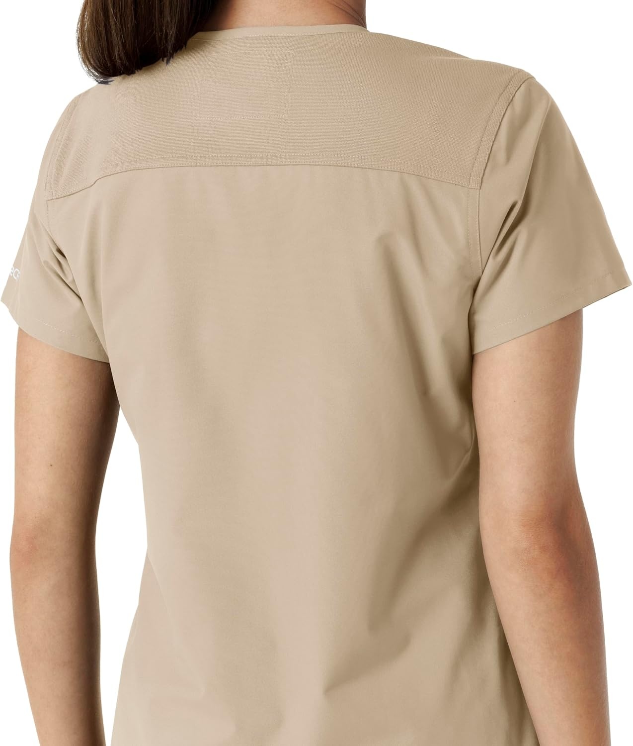 image:imageCarhartt Scrubs C12313 Womens Force Essentials Modern Fit VNeck TopKhaki