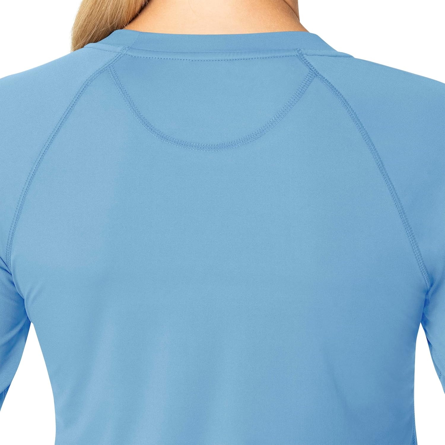 image:imageCarhartt Scrubs C31002 Womens Force Modern Fit Long Sleeve TeeAzure Blue