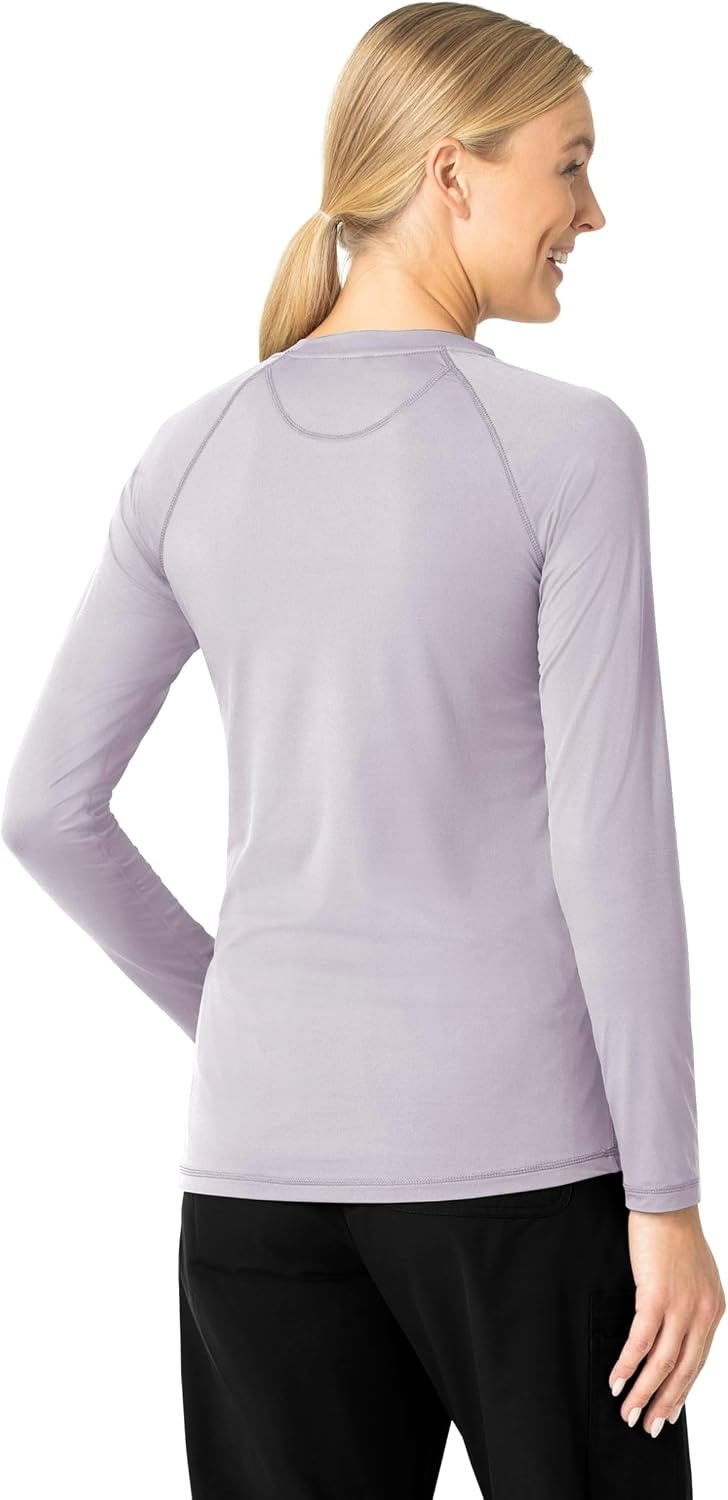 image:imageCarhartt Scrubs C31002 Womens Force Modern Fit Long Sleeve TeeMica