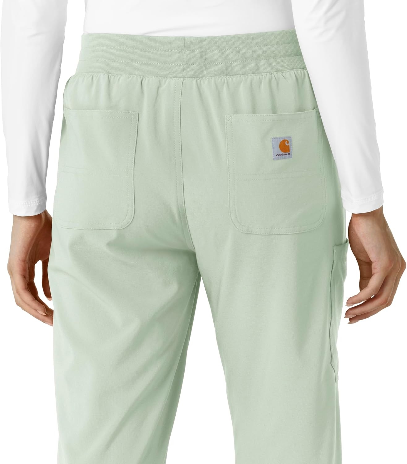 image:imageCarhartt Scrubs for Women Force CrossFlex Boot Cut Pants with 6 PocketsBig Sky